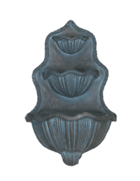 Thumbnail for Vicentina Wall Cast Stone Outdoor Garden Fountain Fountain Tuscan