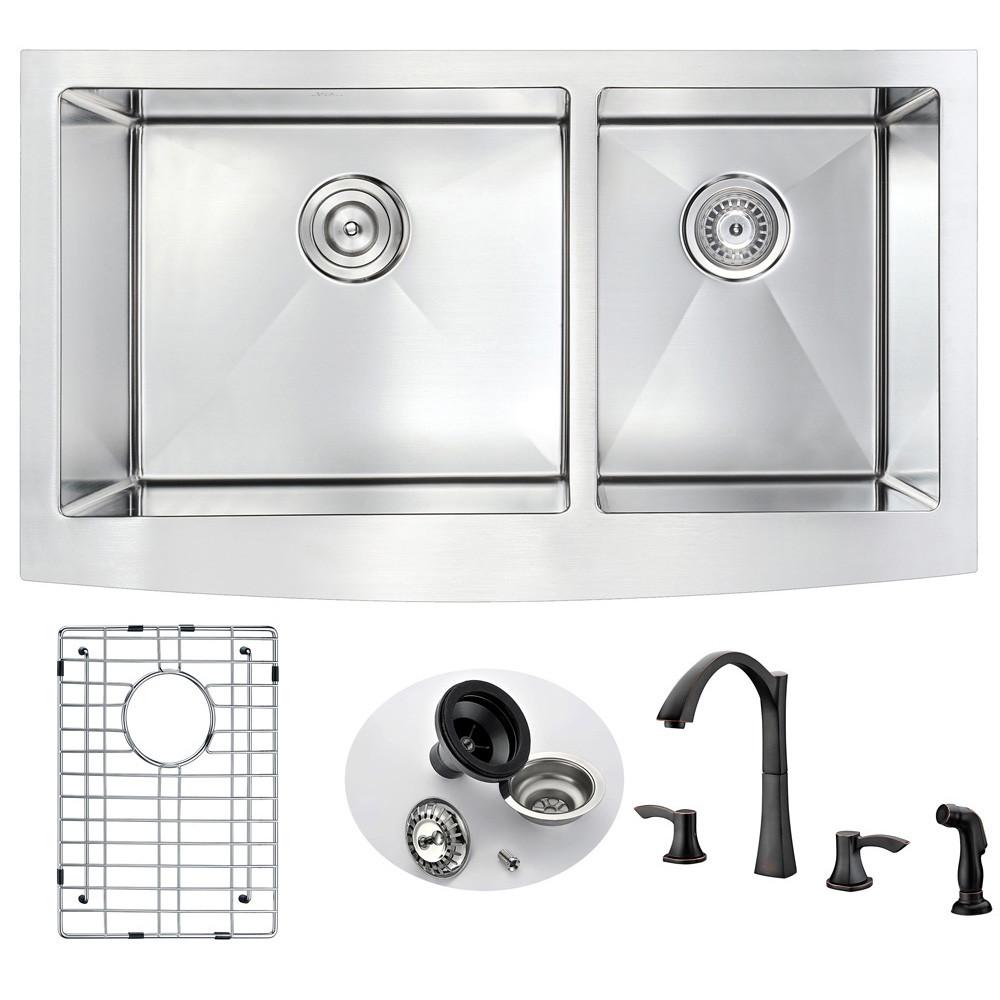 ANZZI ELYSIAN Series KAZ3320-032O Kitchen Sink Kitchen Sink ANZZI