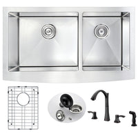 Thumbnail for ANZZI ELYSIAN Series KAZ3320-032O Kitchen Sink Kitchen Sink ANZZI