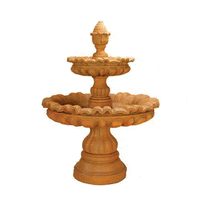 Thumbnail for Murano two tier Cast Stone Outdoor Fountain Fountain Tuscan