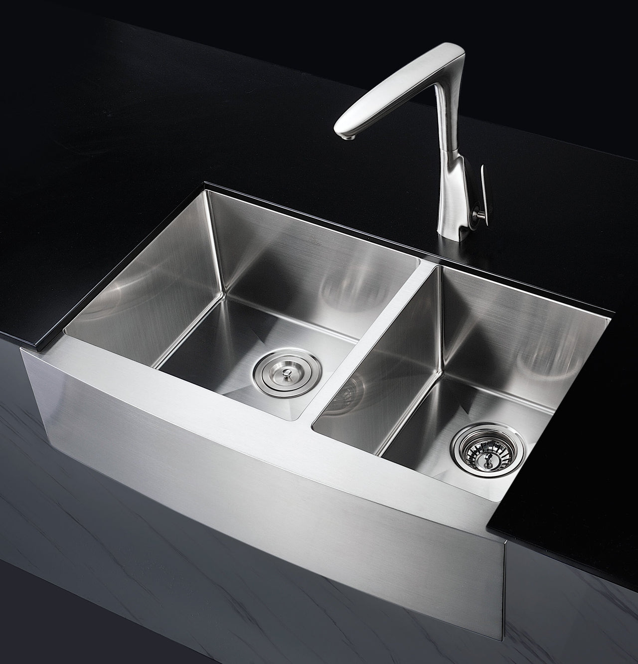 ANZZI ELYSIAN Series K-AZ3320-4A Kitchen Sink Kitchen Sink ANZZI
