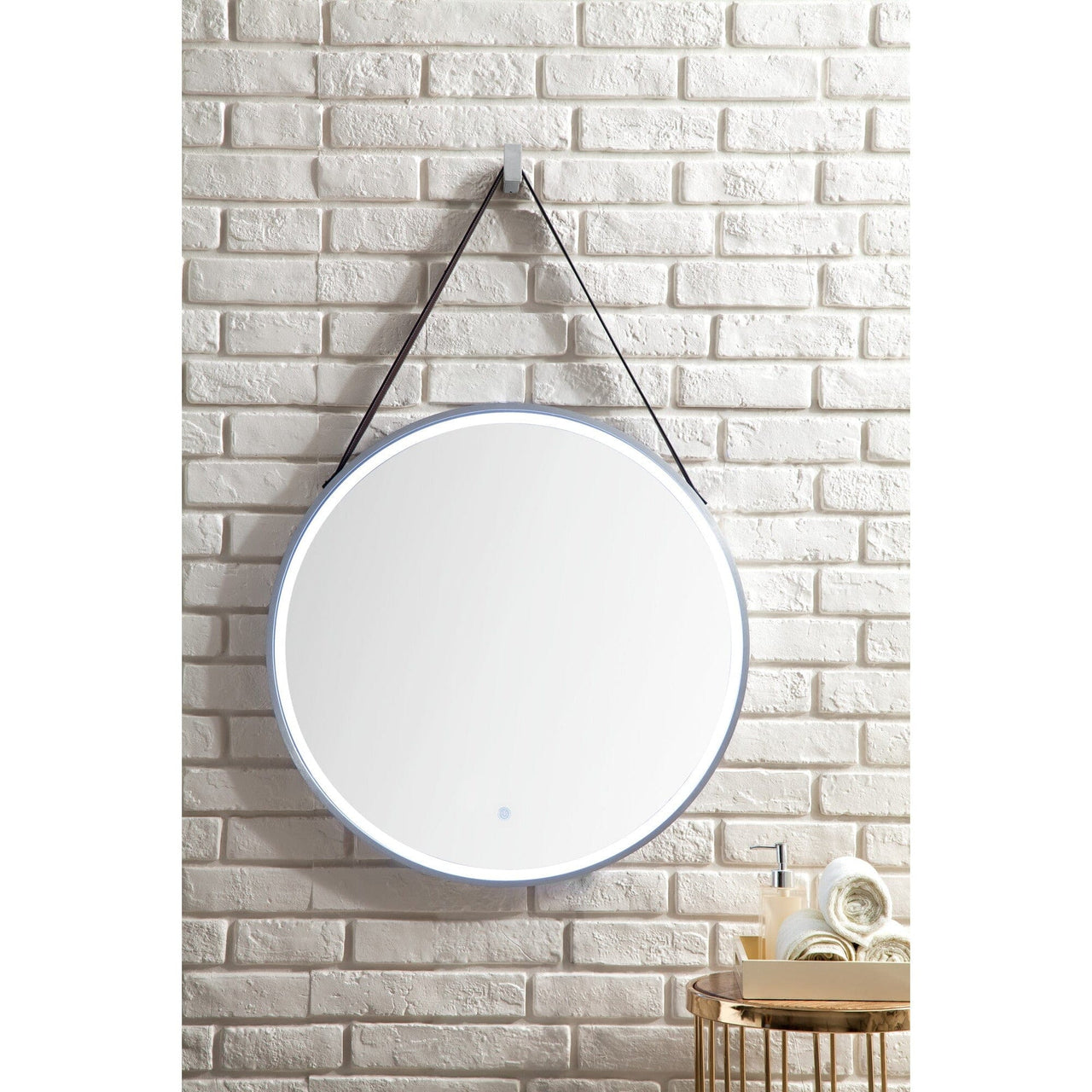 James Martin Annapolis 27.6" Round Anti-Fogging LED Mirror Mirrors James Martin