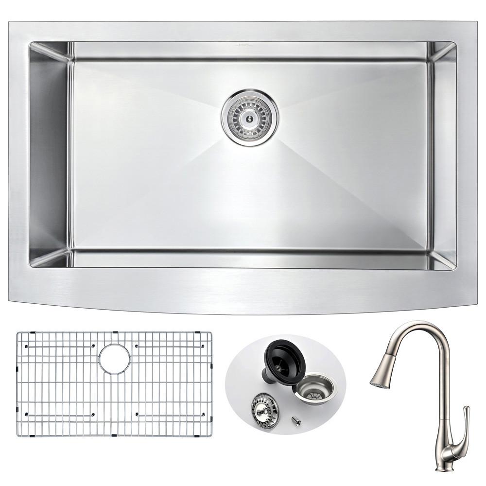 ANZZI ELYSIAN Series KAZ3620-042 Kitchen Sink Kitchen Sink ANZZI