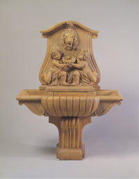 Thumbnail for Donatello Lavabo Cast Stone Outdoor Concrete Wall Garden Fountains With Spout
