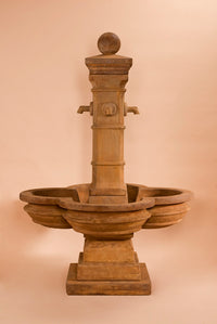 Thumbnail for Grand Avignon Courtyard Outdoor Cast Stone Garden Fountain For Spouts