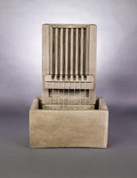 Thumbnail for Brentwood Channel Wall Fountain – Contemporary Outdoor Water Feature