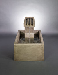 Thumbnail for Trellis Terrace Outdoor Fountain – Contemporary Elegance with a Calming Cascade