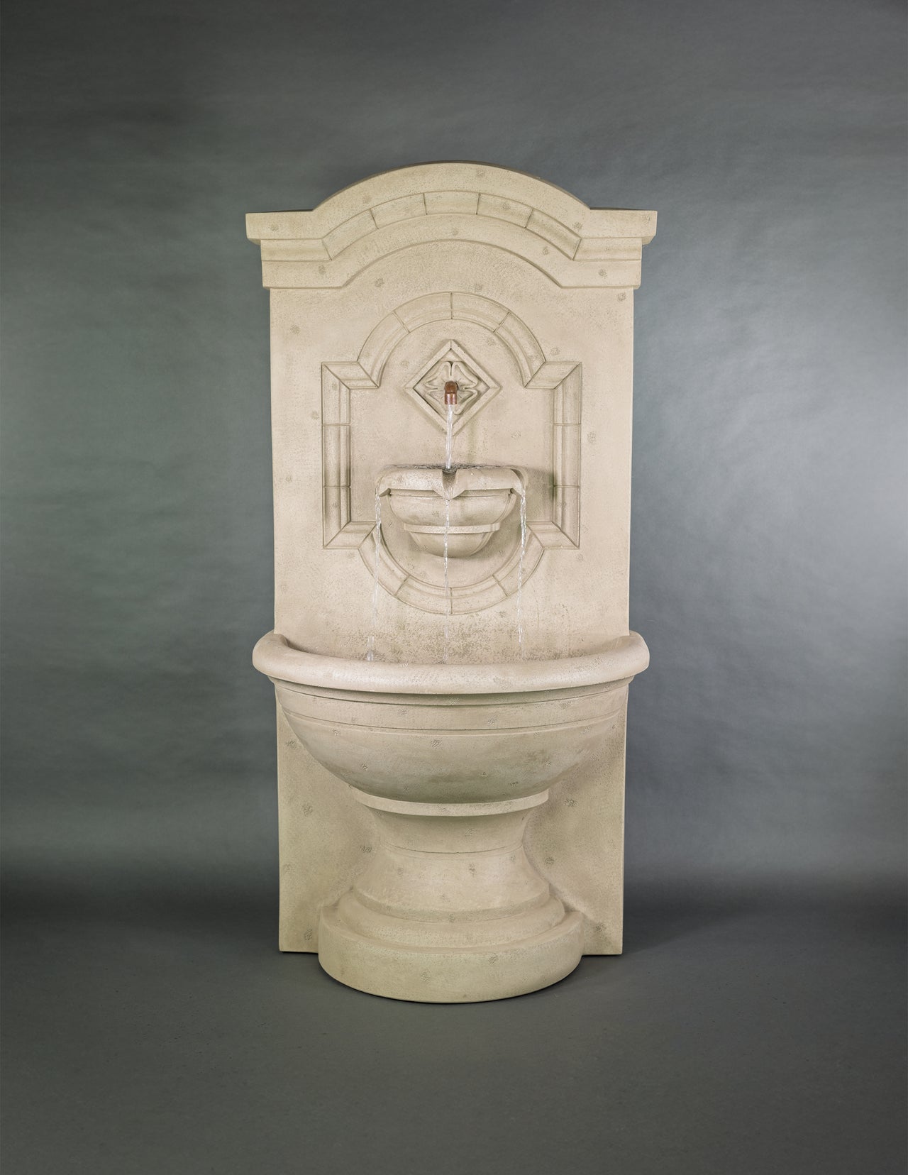 Corsica Outdoor Wall Fountain – Graceful Elegance with Timeless Tranquility