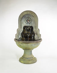 Thumbnail for Giannini Vienne Wall Fountain – Timeless Elegance with Cascading Tranquility