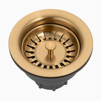 Thumbnail for Houzer 3-1/2 Inches Stainless Steel Basket Strainer