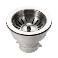 Thumbnail for Houzer 3-1/2 inch Stainless Steel Basket Strainers