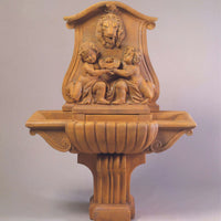 Thumbnail for Donatello Lavabo Cast Stone Outdoor Concrete Wall Garden Fountains With Spout