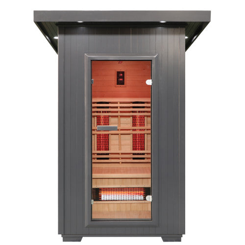 SunRay Logan 2-Person Outdoor Infrared Sauna