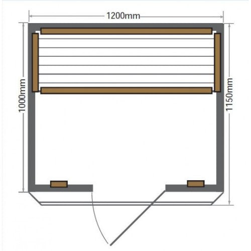 Evansport 2-Person Indoor Infrared Sauna