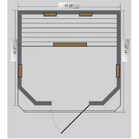 Thumbnail for Heathrow 2-Person Indoor Infrared Sauna