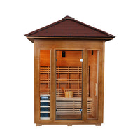 Thumbnail for Waverly 3-Person Outdoor Traditional Sauna