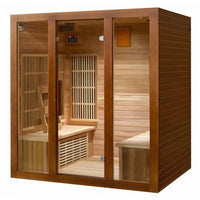 Thumbnail for Roslyn 4-Person Indoor Infrared Sauna