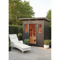 Thumbnail for SunRay Pacific 4-Person Outdoor Infrared Sauna