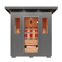 Thumbnail for SunRay Pacific 4-Person Outdoor Infrared Sauna