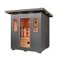 Thumbnail for SunRay Pacific 4-Person Outdoor Infrared Sauna