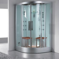 Thumbnail for Platinum DZ962 Corner Steam Shower
