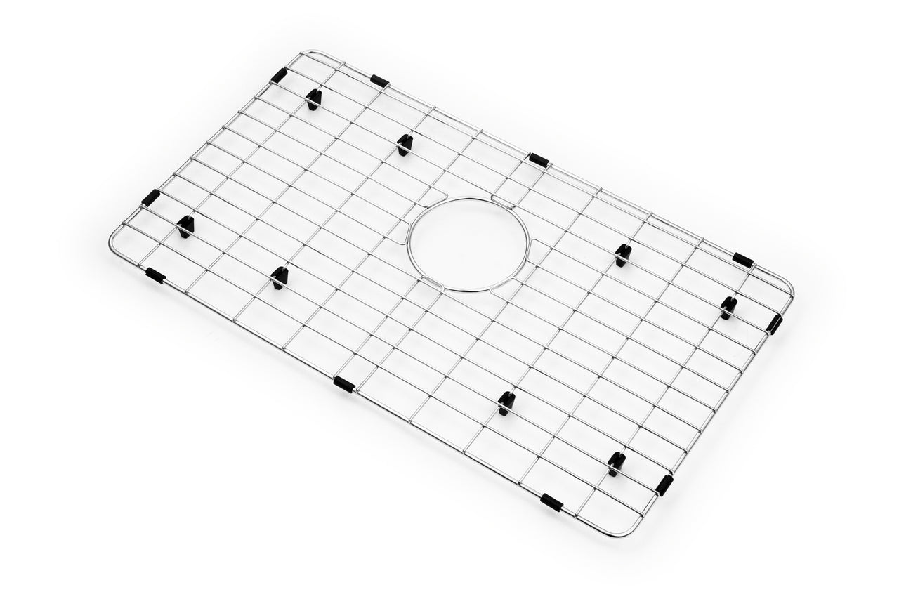 Houzer Wirecraft Stainless Steel Bottom Sink Grid – 24-1/2" x 14" x 1" – Fits NVS-2600, STL-3600, PGS-3122, BSG-3018