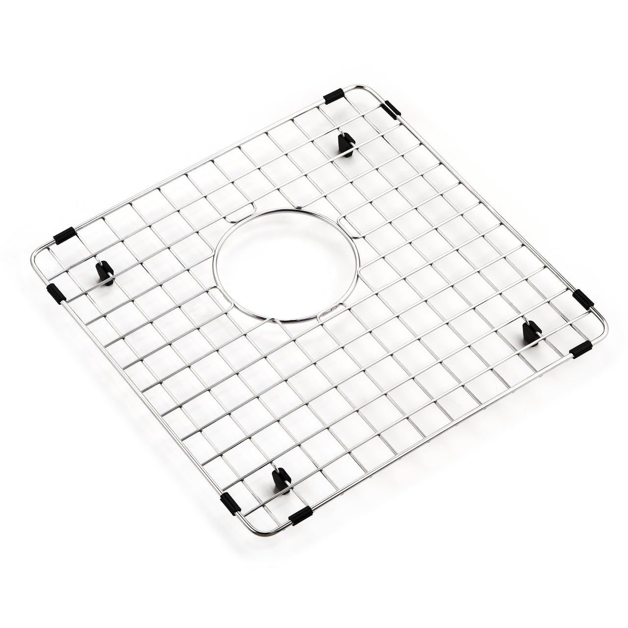 Houzer Wirecraft Stainless Steel Bottom Sink Grid – 15" x 15-1/8" x 1" – Fits NVS-16-1717