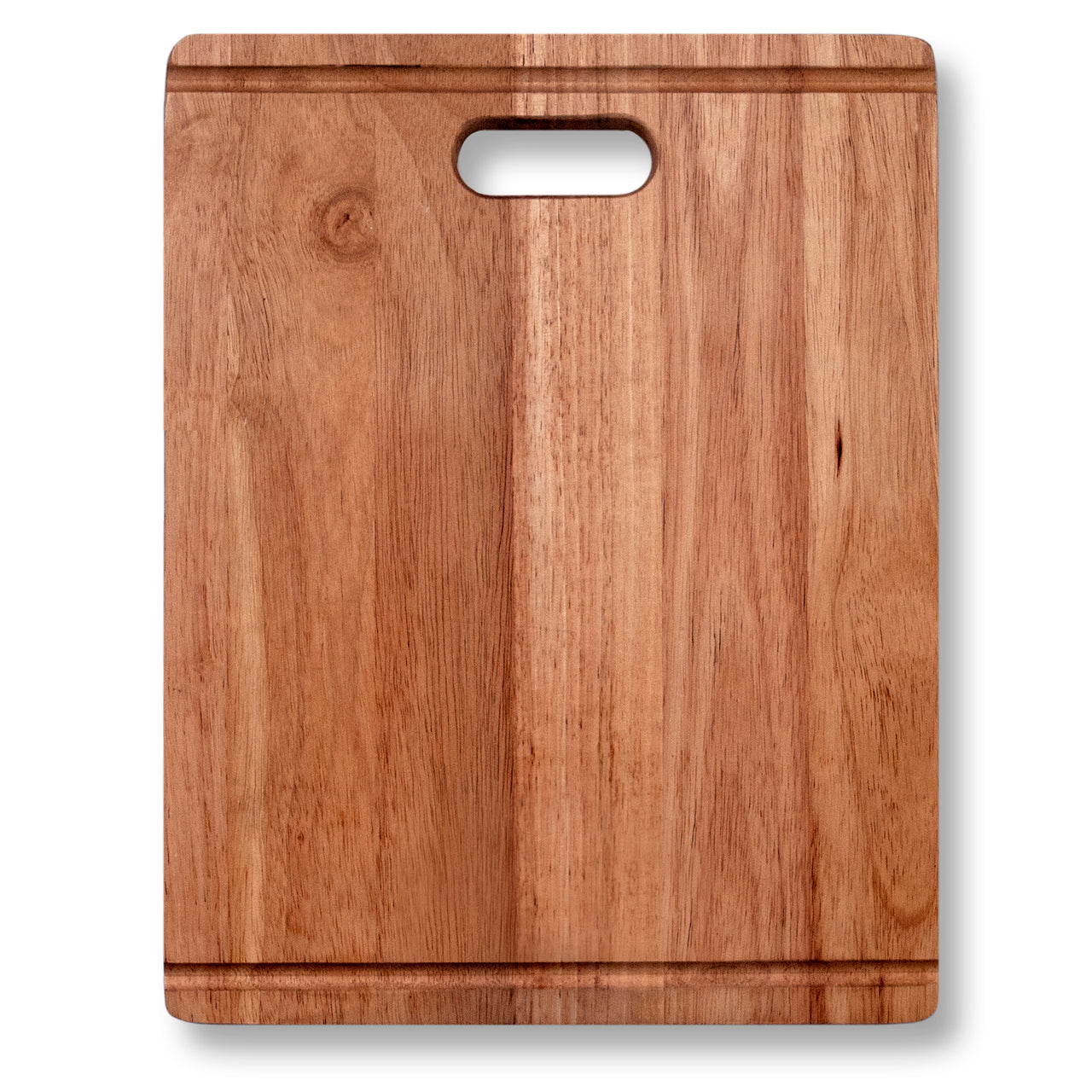 Houzer CB-4700 Rubberwood Cutting Board – 16 1/16" x 13 11/16" – Reversible Board for Undermount & Top Mount Sinks