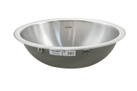 Thumbnail for Houzer Opus 16 inch Stainless Steel Drop-in Topmount Round Bowl Bathroom Sink without Overflow, Nested 40-Pack