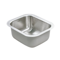 Thumbnail for Houzer Club 13 inch Stainless Steel Undermount Small Bar and Prep Sink with Strainer & Bottom Grid