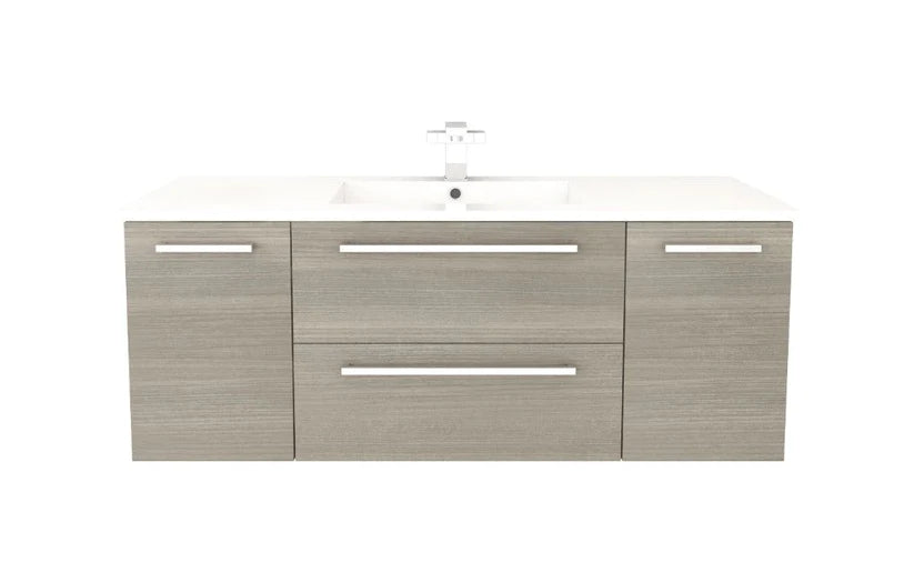 Silhouette Collection 48" Wall Mount Bathroom Vanity
