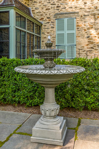 Thumbnail for Richmond Hill Tiered Cast Stone Fountain – Alpine Stone Finish