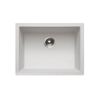 Thumbnail for Houzer Quartztone 24 inch Granite Composite Undermount Single Bowl Kitchen Sink