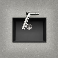 Thumbnail for Houzer Quartztone 24 inch Granite Composite Undermount Single Bowl Kitchen Sink