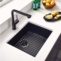 Thumbnail for Houzer Quartztone 24 inch Granite Composite Undermount Single Bowl Kitchen Sink