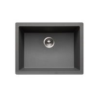Thumbnail for Houzer Quartztone 24 inch Granite Composite Undermount Single Bowl Kitchen Sink