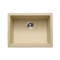 Thumbnail for Houzer Quartztone 24 inch Granite Composite Undermount Single Bowl Kitchen Sink