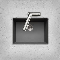Thumbnail for Houzer Quartztone 24 inch Granite Composite Undermount Single Bowl Kitchen Sink