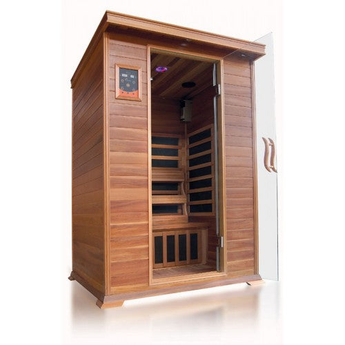 Sierra 2-Person Indoor Infrared Sauna