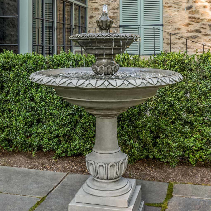 Richmond Hill Tiered Cast Stone Fountain – Alpine Stone Finish
