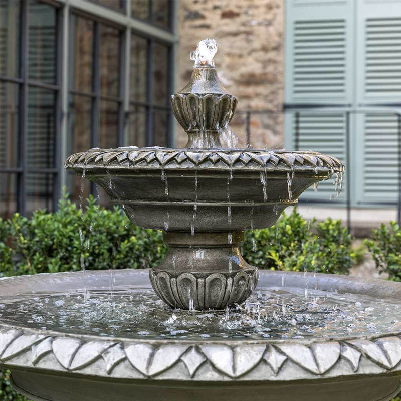 Richmond Hill Tiered Cast Stone Fountain – Alpine Stone Finish