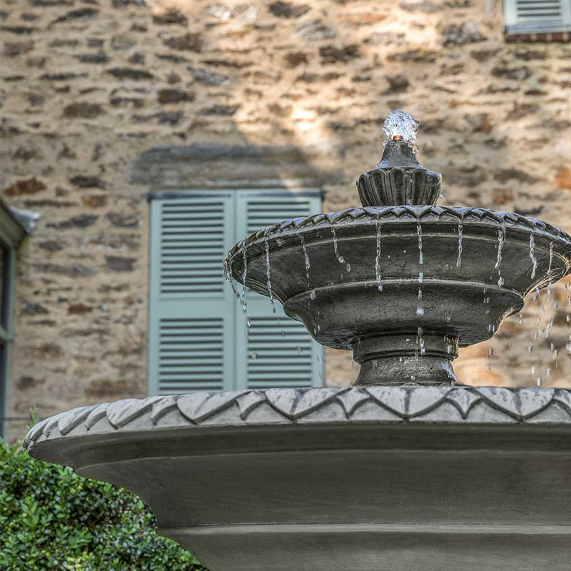 Richmond Hill Tiered Cast Stone Fountain – Alpine Stone Finish