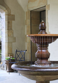 Thumbnail for San Pietro Tiered Cast Stone Fountain – Pietra Nuova Finish