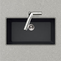 Thumbnail for Houzer Quartztone 33 inch Granite Composite Undermount Single Bowl Kitchen Sink