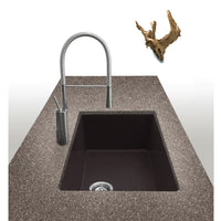 Thumbnail for Houzer Quartztone 33 inch Granite Composite Undermount Single Bowl Kitchen Sink