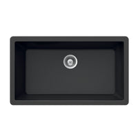 Thumbnail for Houzer Quartztone 33 inch Granite Composite Undermount Single Bowl Kitchen Sink