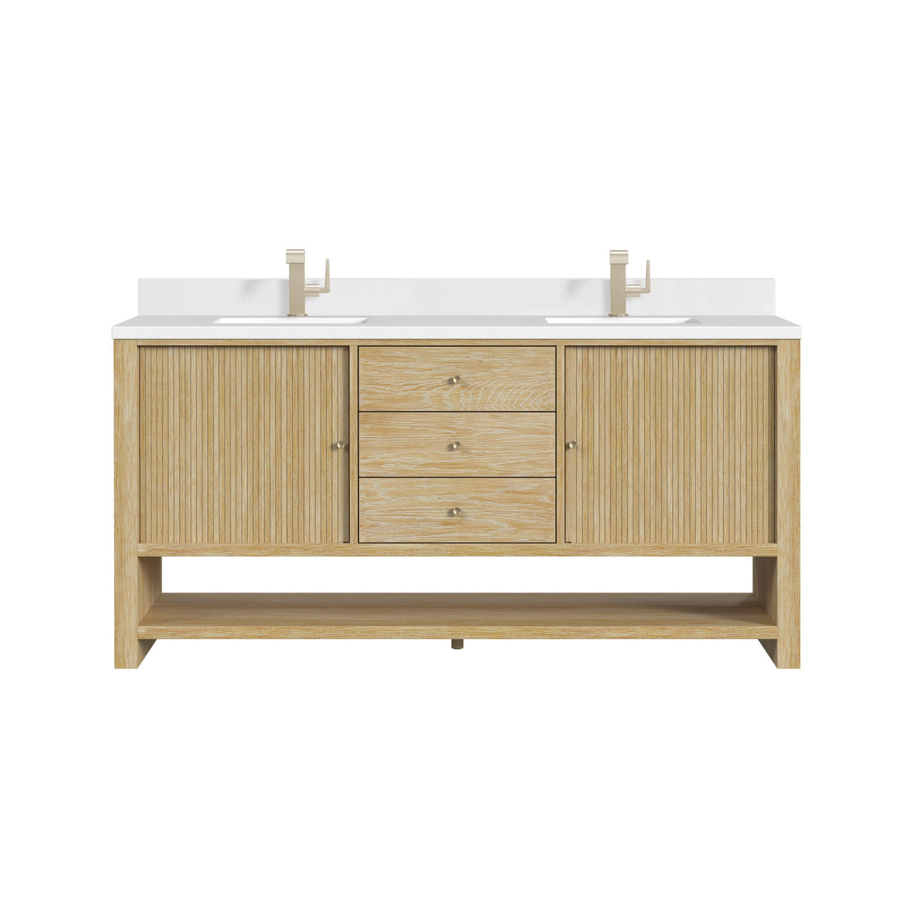 James Martin 72" Marigot Double Vanity - Luxe Bathroom Vanities