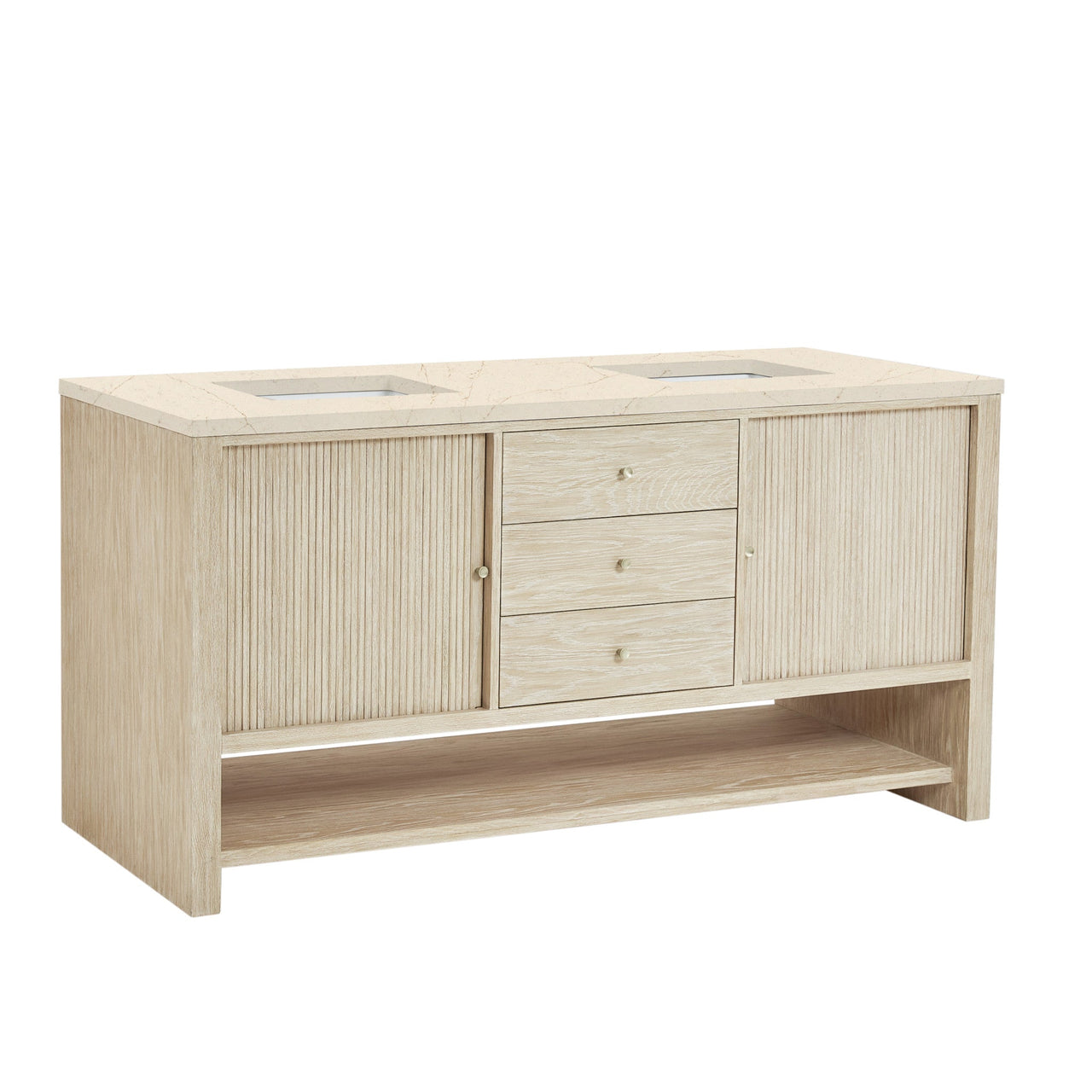 James Martin 72" Marigot Double Vanity - Luxe Bathroom Vanities