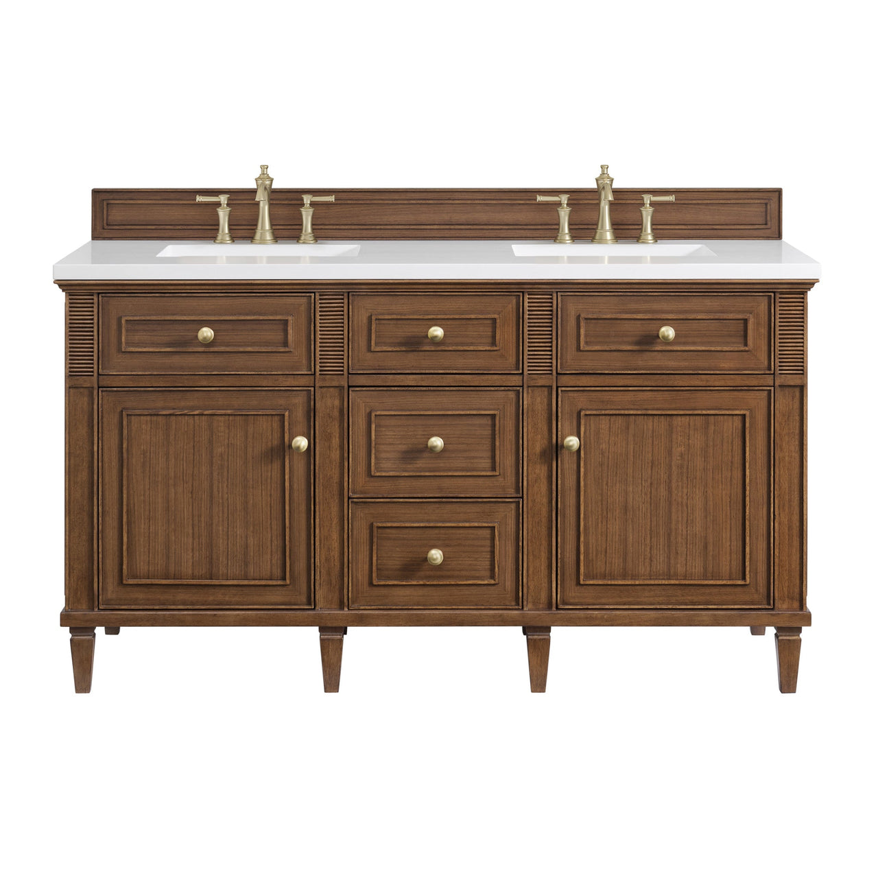 James Martin 60" Lorelai Double Vanity - Luxe Bathroom Vanities