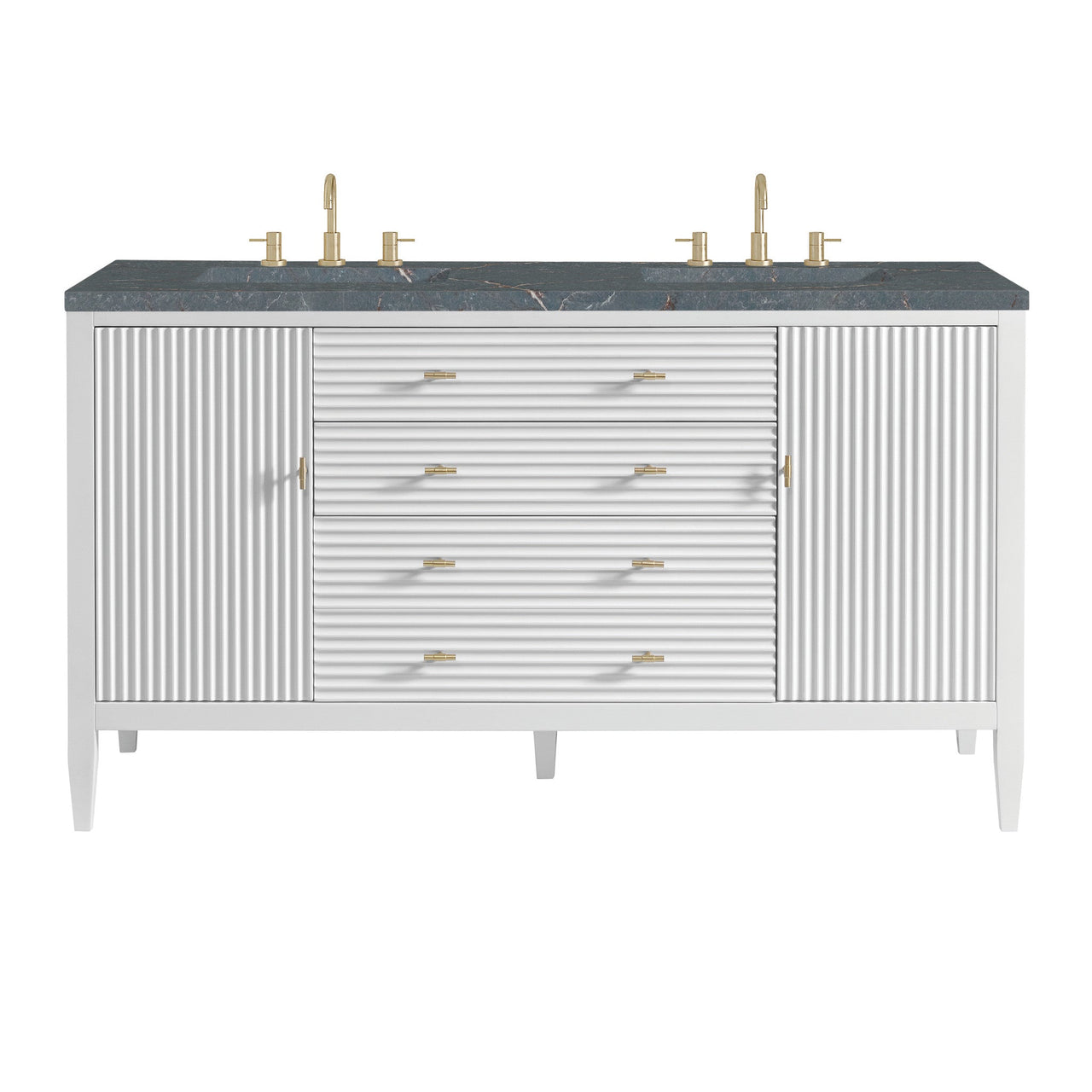 James Martin 60" Myrrin Double Vanity - Luxe Bathroom Vanities